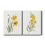 Ochre botanique I - ensemble de 2 reproductions d'art-451386744-450957364-450957519