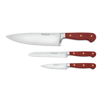 WSTHOF Classic Tasty Sumac 3-Piece Chef's Knife Set