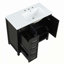 Meuble-lavabo sophistiqué avec plusieurs options de rangement et fabrication durable-111189085