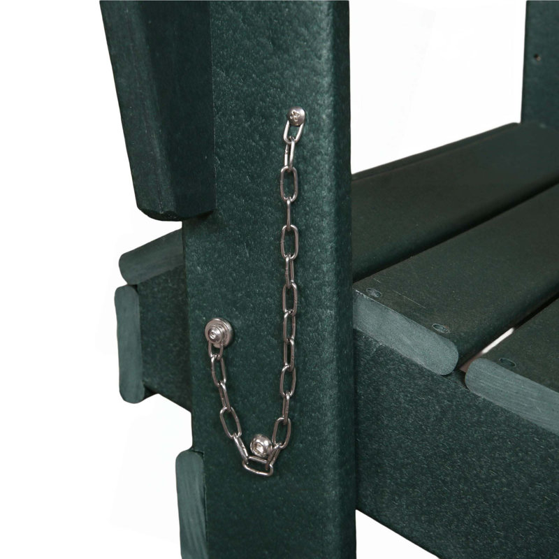 Folding Adirondack Chair,Relaxing Stackable Arm Rest Ergonomic Hdpe All-Weather Adirondack Chair