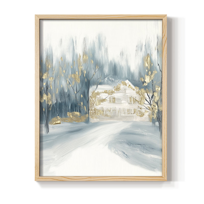 «Christmas Holiday», reproduction d'art encadrée CDLIX, Naturel, H 11 po x l 9 po