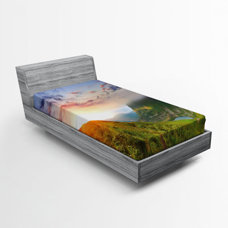 Microfiber Fitted Sheet, Twin Fitted Sheet