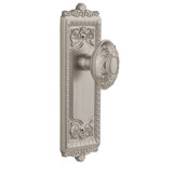 Grandeur Windsor Plate Privacy with Grande Victorian Door Knob