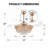 Abdul-Samee 42'' Ceiling Fan with LED Lights