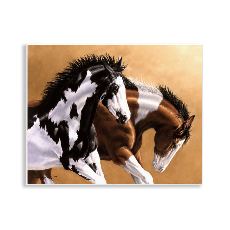 Art mural Wild & Free Mares par Victoria Schultz