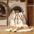 Machine Washable Ovetta Telescope Classic Oriental Rug in Beige – Beige Binding-1538091728