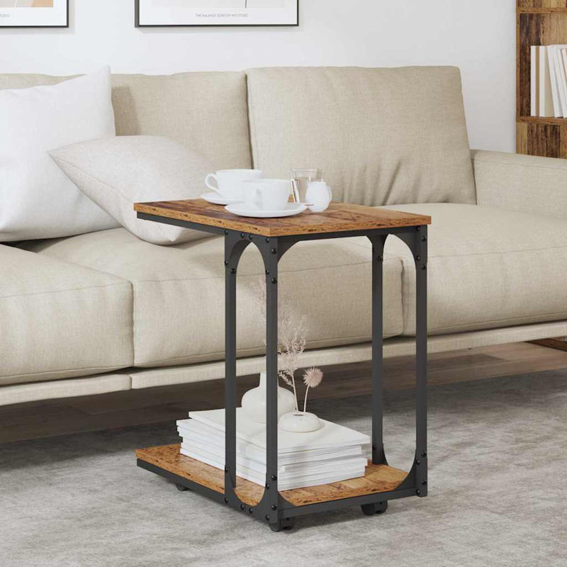 End Table, Old Wood