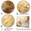 «Beige and Gold Marble Lightning I», reproduction d'art sur toile encadrée-1833875966-1833875938