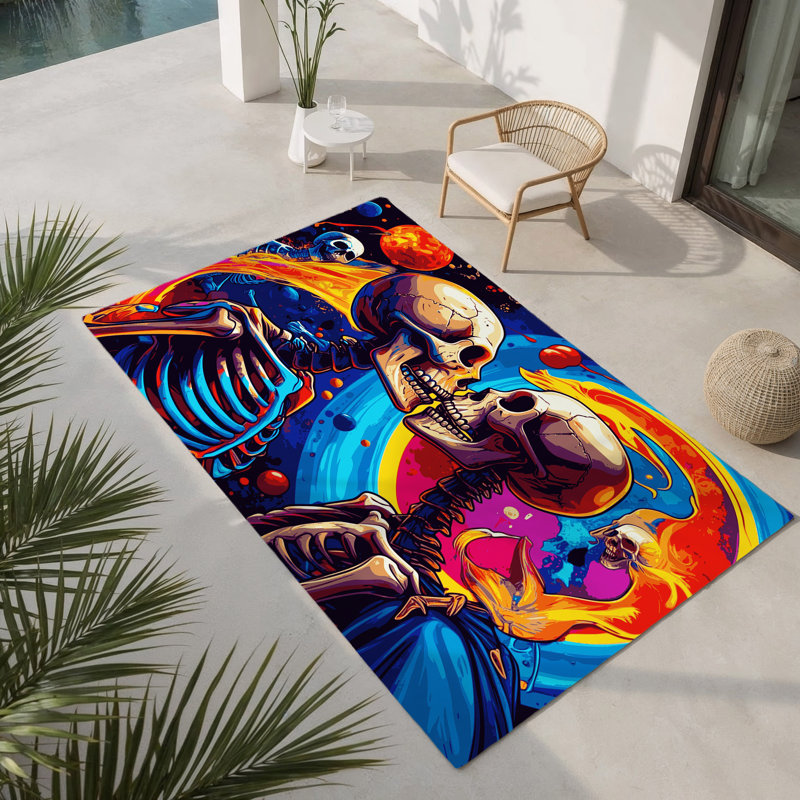 Tapis intérieur et extérieur Neon, Rectangle 9 pi x 12 pi