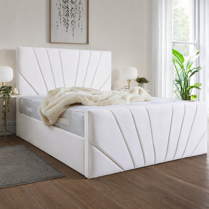 Ebenezer Chappory Storage Bed, White, Super King (6')
