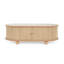 Table basse rustique en bois rétro