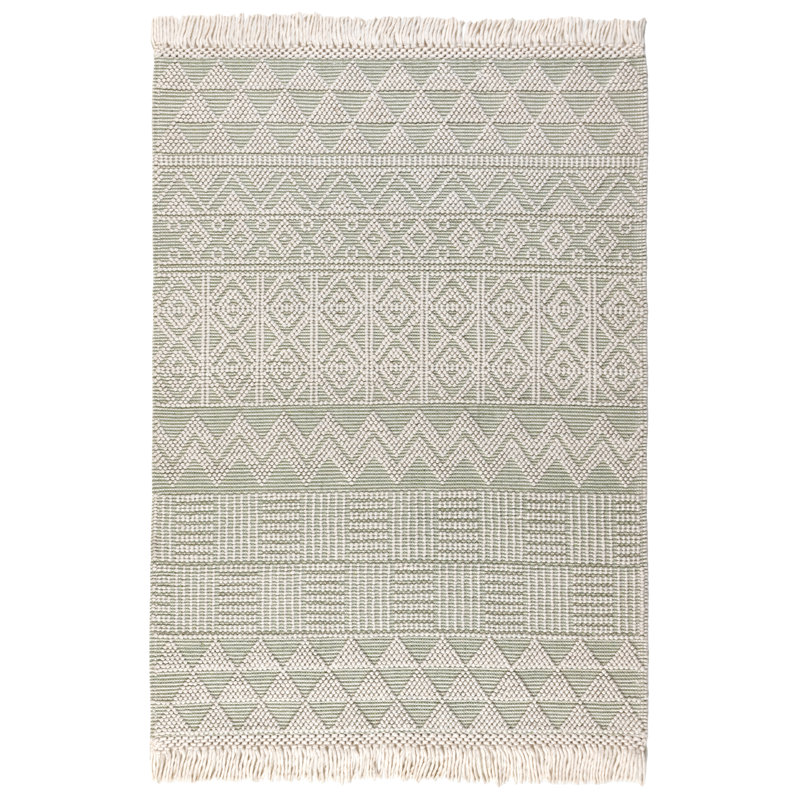 Gunhilda Moroccan Hand Woven Area Rug, Rectangle 160 x 220cm