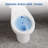 Modern Two-Piece Toilet – Round Ceramic Bowl, Soft Close Lid, 1.28 GPF, ADA Height 19"