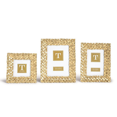 Gold Wood Matte Picture Frame