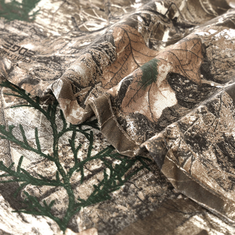 Realtree Edge Camo Tablecloths for Outdoor Events and Hunting Parties Polycotton Fabric 60"x84"