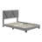 Boyd Sleep Vector Upholstered Velvet Platform Bed, Adjustable Height Headboard, No box Spring Required-82004903