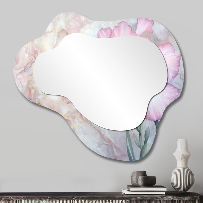 Miroir mural Floral, 25 po x 28 po