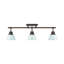 Plafonnier semi-encastré 3 lumières Bryannah-107150132-107150125