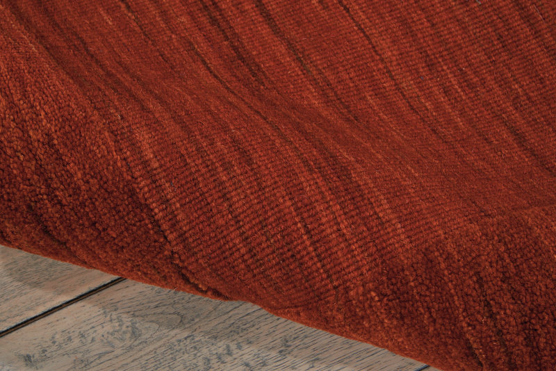 Ripple Wool Area Rug in Barn, Rectangle 5'6" x 7'5"