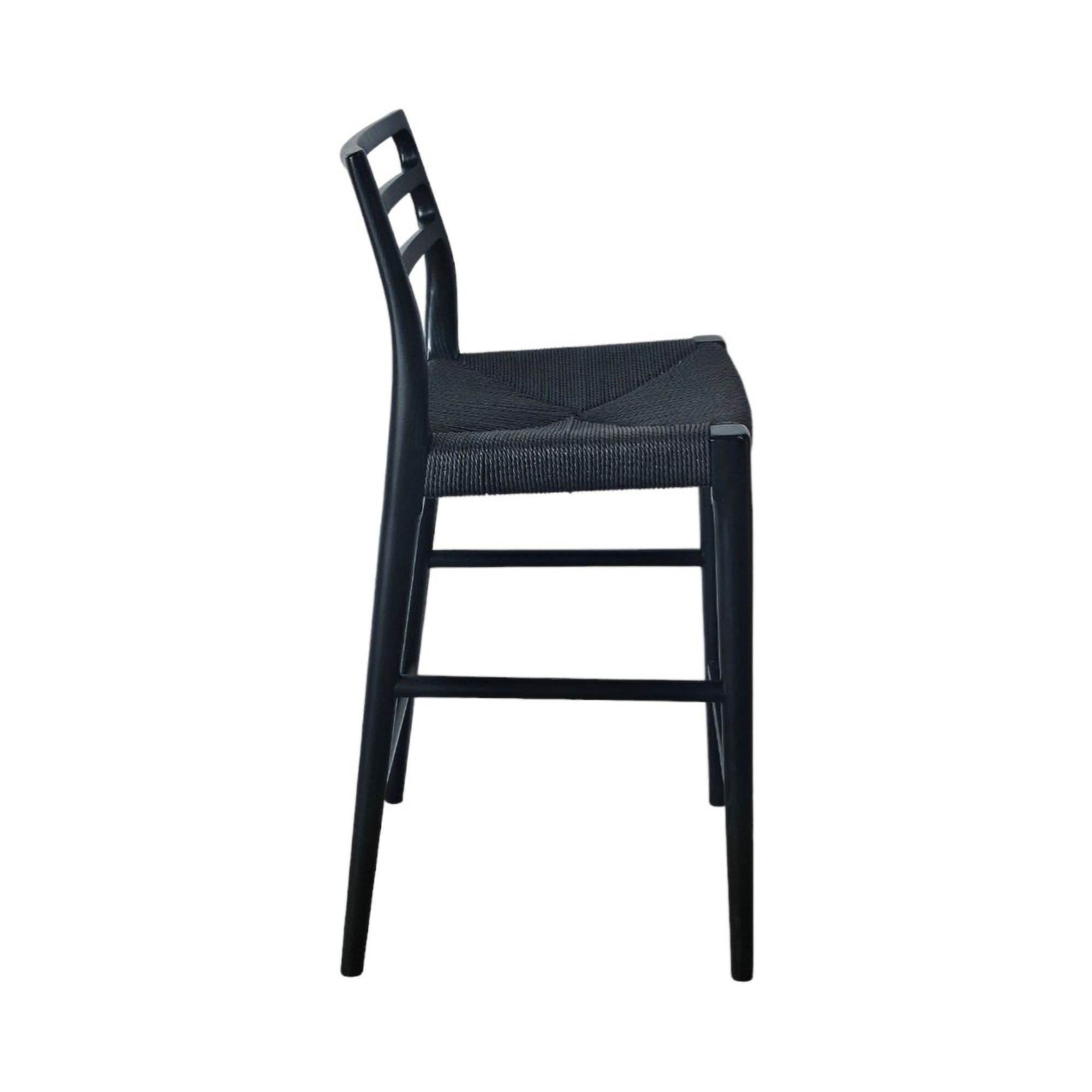Demerick Counter Stool, Black