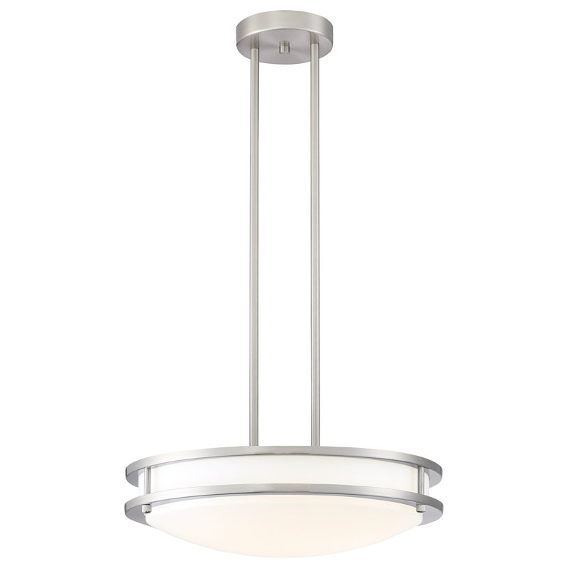 Capra 1 - Light LED Single Pendant, Brushed Steel