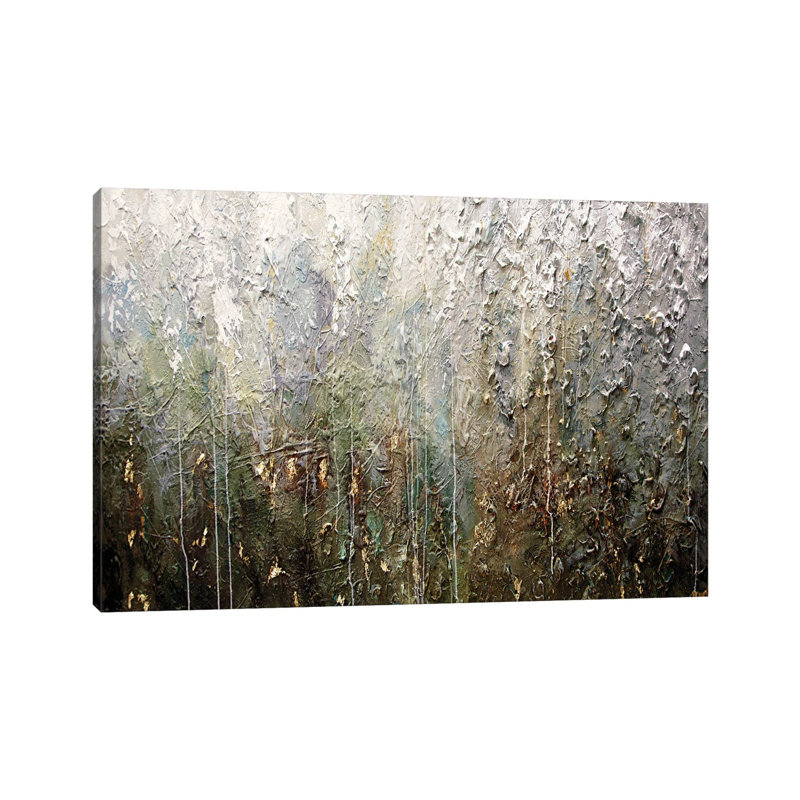La forêt-Otz150, H 12 po x l 18 po x P 0,75 po, Toile tendue