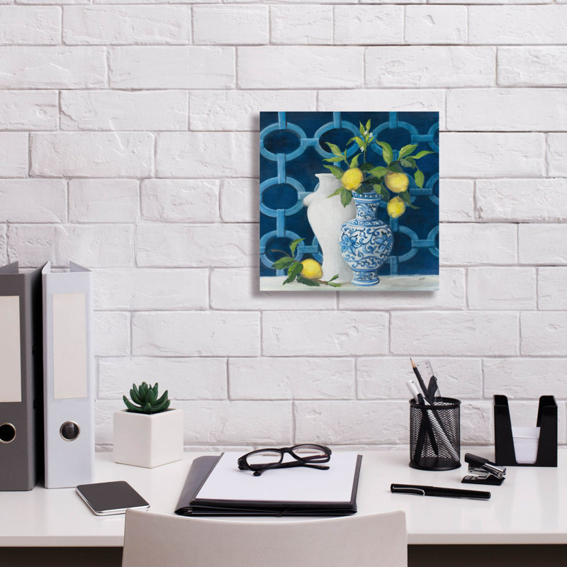 «Gracie Oaks» «Chinoiserie Delight» par Julia Purinton, art mural sur toile, H 12 po x l 12 po x P 0,75 po