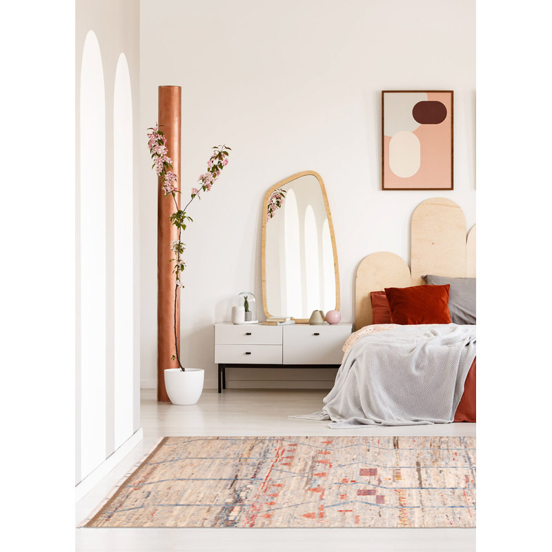 Tapis bleu Pak Finest Marrakesh 8 pi 4 po x 9 pi 6 po