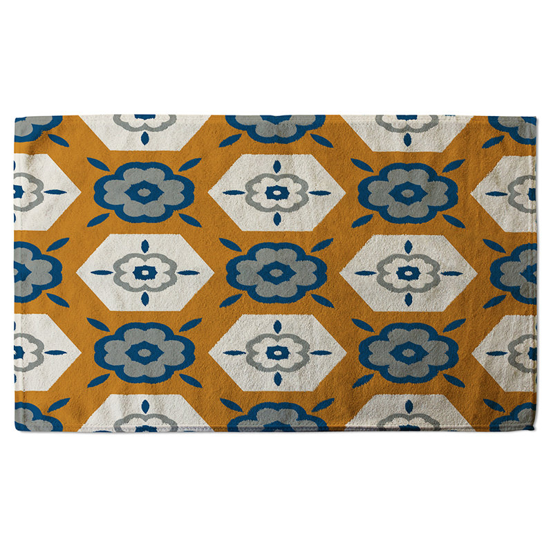 Neelachal Polyester Shower Curtain Set