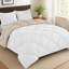 Ensemble d'édredon réversible en duvet synthétique microfibre en duvet synthétique 3 pièces toutes saisons avec taies décoratives-109248973-109248975