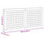 Solid Wood 120 x 200cm Headboard