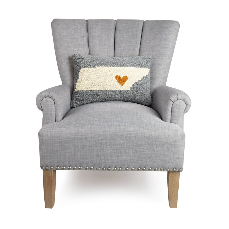 Coussin en cœur Heart In Tennessee