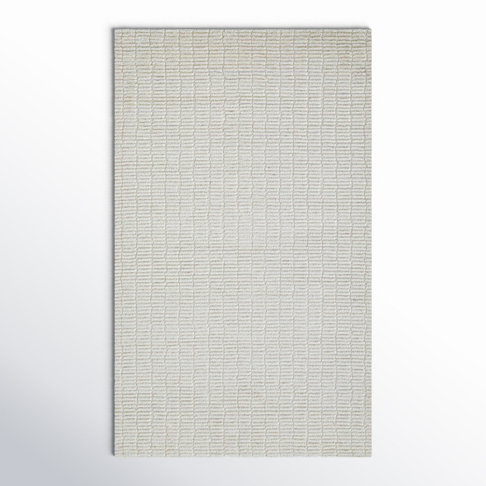 Debra Ivory Hand-Tufted Wool Rug, Rectangle 3' x 5'