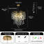Luminaire suspendu en cristal 9 lumières-481689168