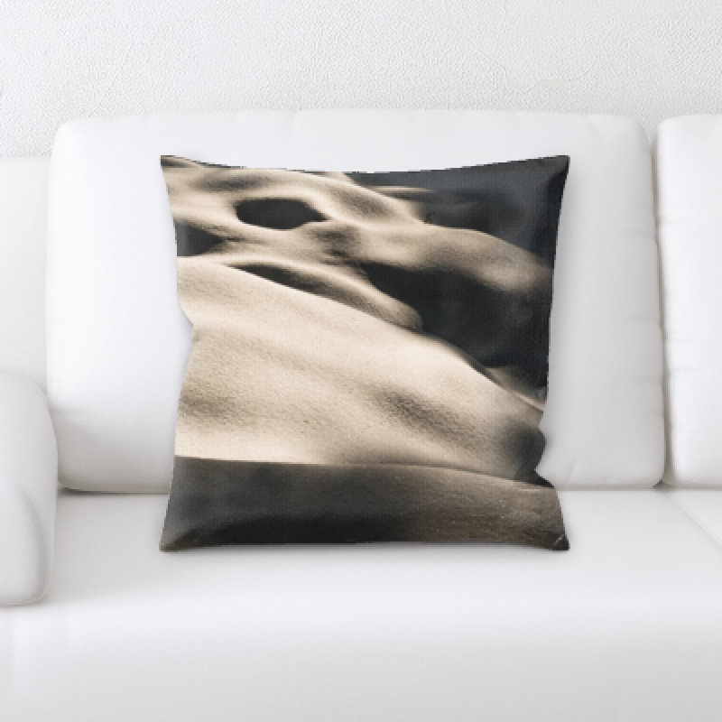 Microsuede Reversible Throw Pillow