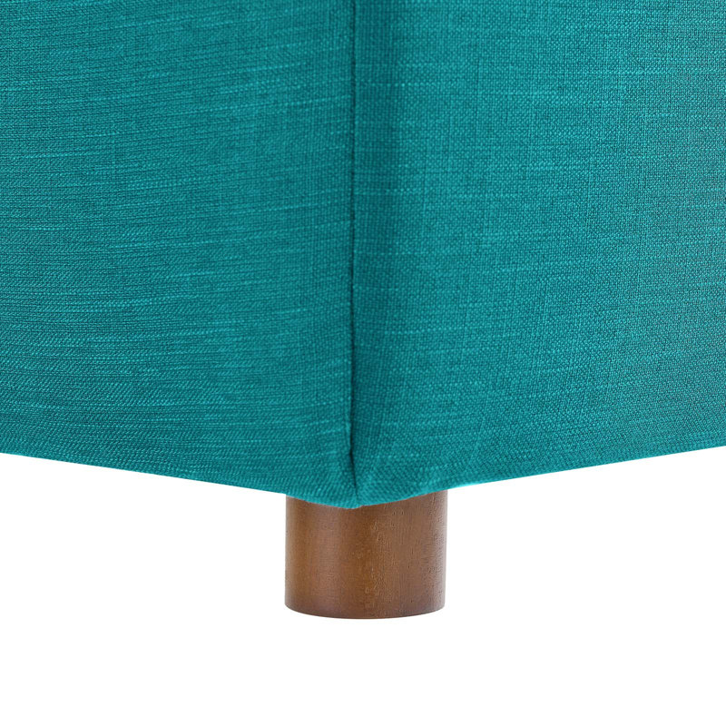 Modway Commix Down Filled Overstuffed 6-Piece Sectional Sofa, Teal Polyester