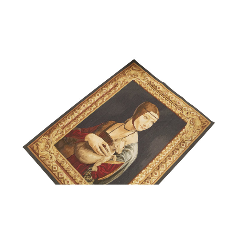 Hand-Knotted High-Quality Brown and Gold Area Rug
