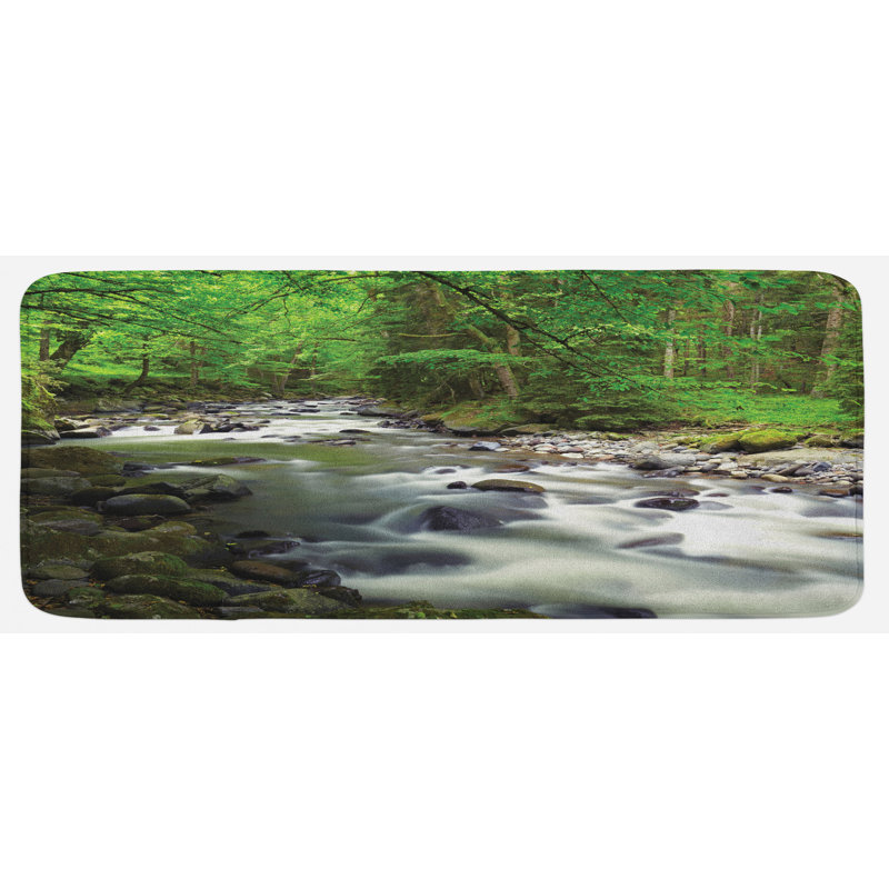 Tapis de cuisine forest