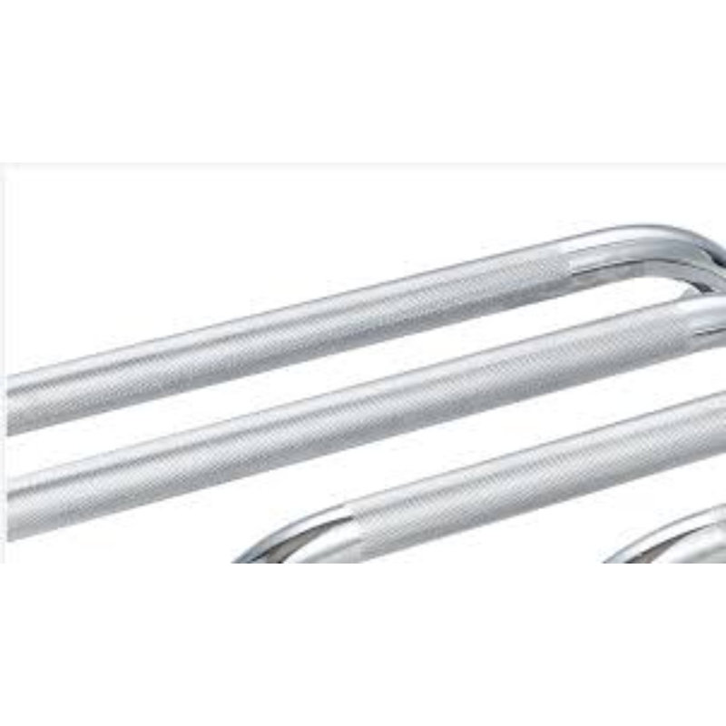 Chrome Knurled Grab Bar, 32"