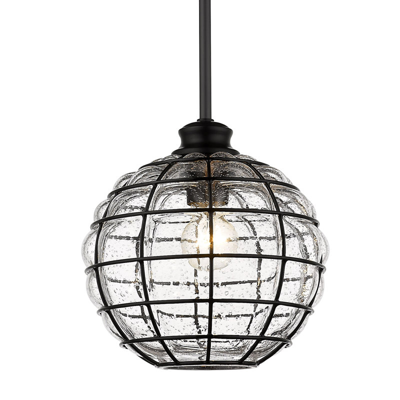 Luminaire suspendu sphère 1 lumière Arinze