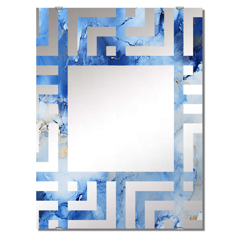 Armaan - Miroirs muraux en pierre, 40 po x 30 po