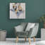 Art mural sur toile tendue - «Breaking Horizons» de Cody Hooper pour décoration de salon, de chambre à coucher ou de bureau - 18 x 18
