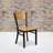 Elkton Slat Back Metal Restaurant Chair