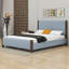 Base de lit tapissier moderne Mid-Century-606232505