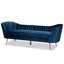 3 Seater Velvet Sofa-2112582766