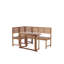 Dmarcus Solid Wood 4 - Person Seating Group
