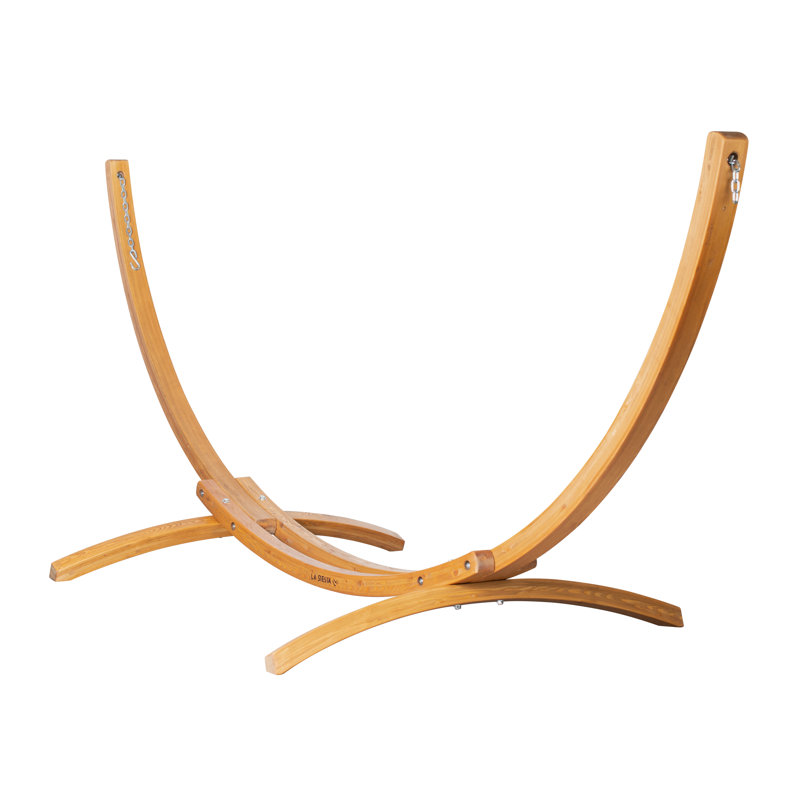 LA SIESTA Elipso Nature - Support en mélèze certifié FSC, H 48,7 po x l 60,5 po x P 48,5 po