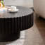 Table basse ronde en bois 31,5 po Handcrafted-179456862-193880559