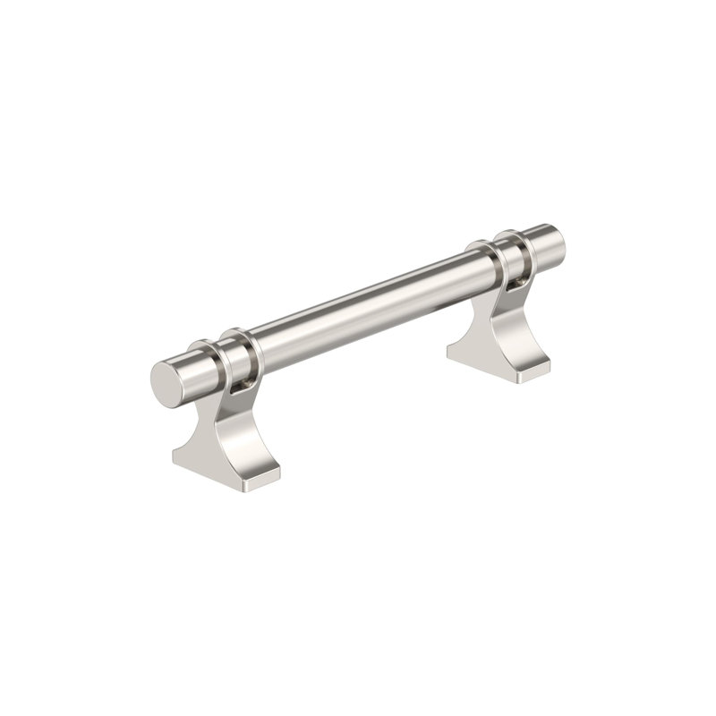 Poignée barre Davenport, 3 3/4", Nickel poli