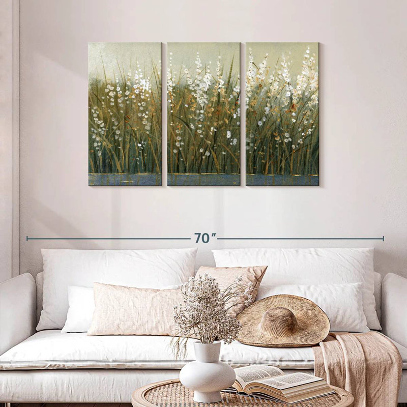 Harnek By The Tall Grass I, 28" H x 45" W